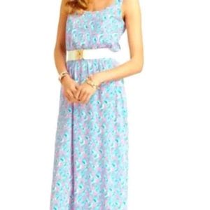 Lilly Pulitzer A little tipsy Maxi dress NWT Rare